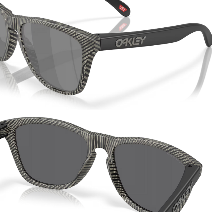 Oakley Frogskins Sunglasses Matte Grey Ink Fingerprint (Prizm Black)