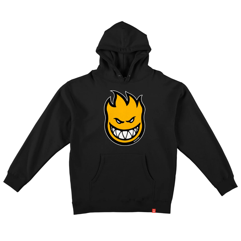Spitfire Bighead Fill Youth Hoodie Black/Yellow
