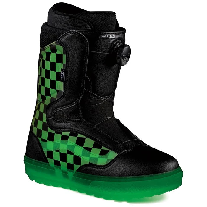 Vans Aura OG Snowboard Boots Checkerboard Glow 2024