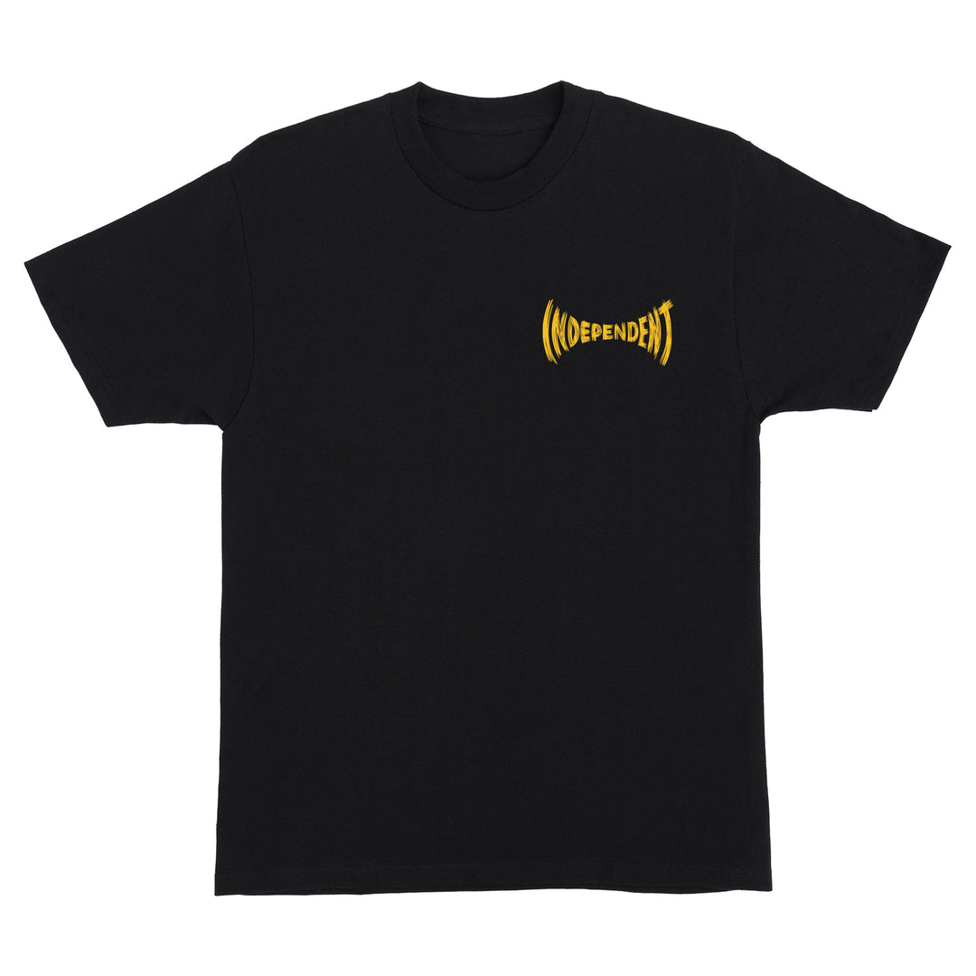 Independent Span S/S Heavyweight T-Shirt Black