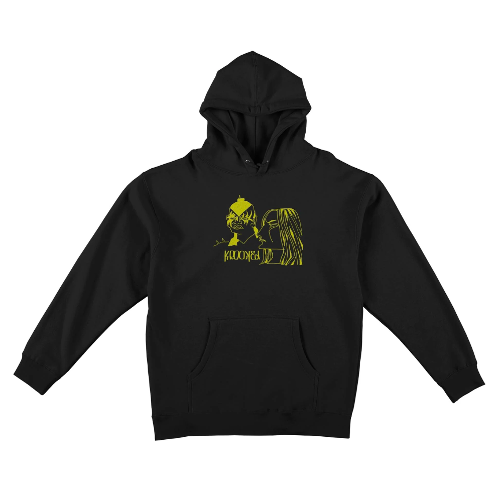 Krooked Metal Parking Lot Hoodie Black