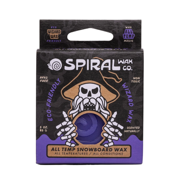 Spiral Wax Co. Wizard Wax All Temp Snowboard Wax