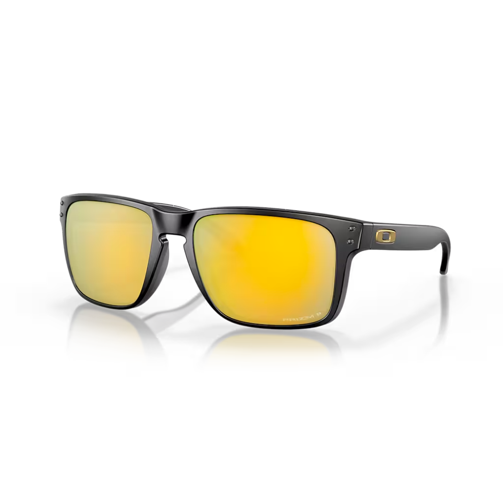 Oakley Holbrook Xl Sunglasses Matte Black (Prizm 24K Polarized Oakley Holbrook Xl Sunglasses Matte Black (Prizm 24K Polarized