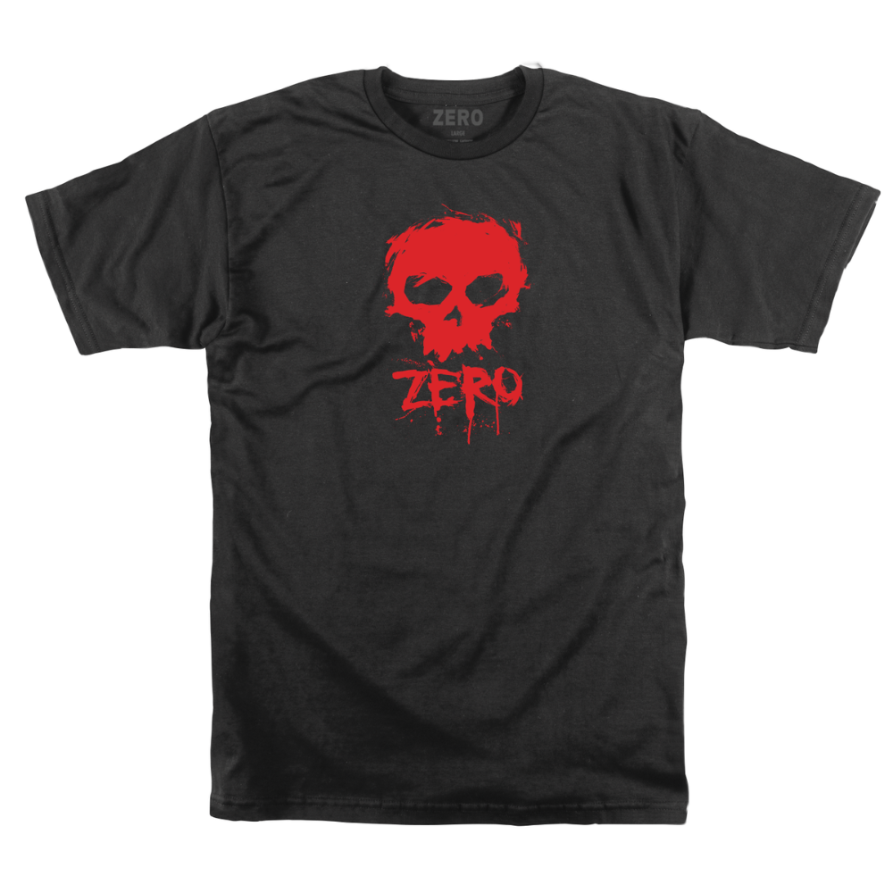 Zero Blood Skull T-Shirt Black
