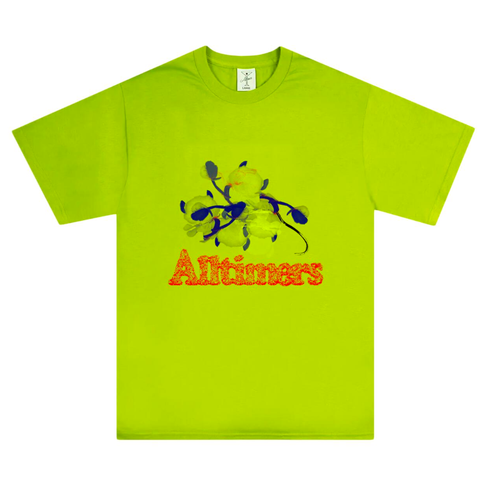 Alltimers Scramble T-Shirt Lime Green
