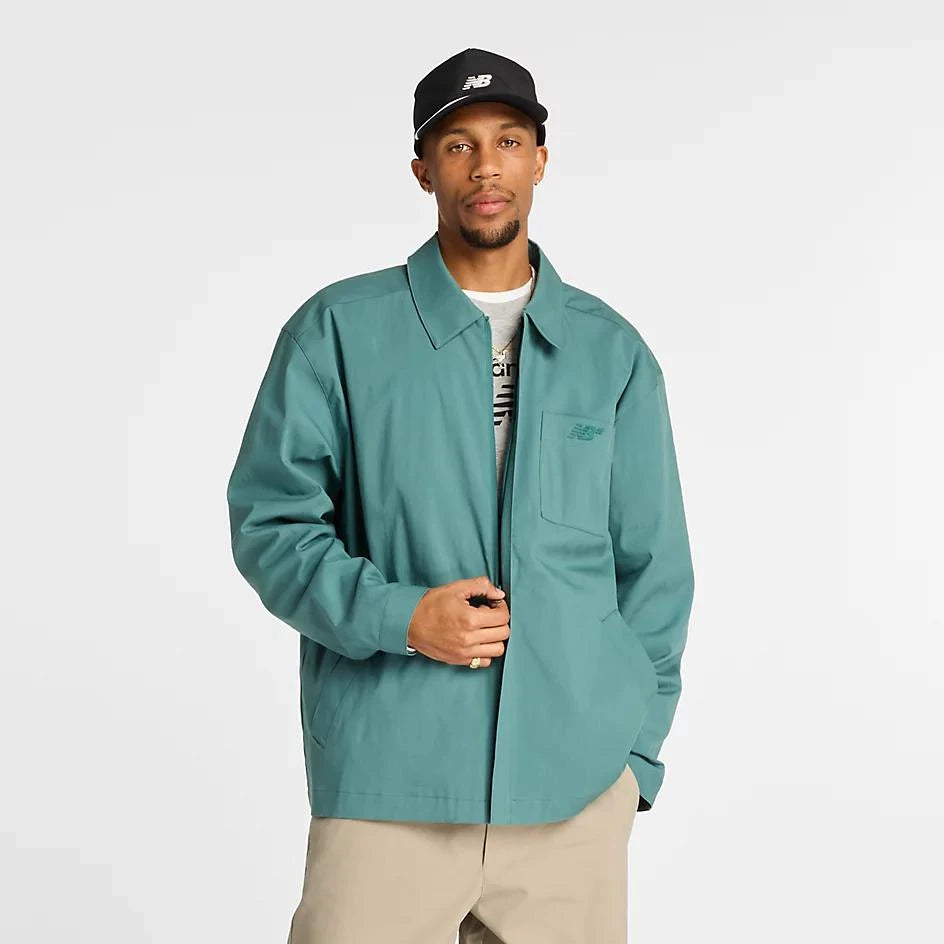 New Balance Numeric Twill Coaches Jacket New Spruce – Eastern Boarder