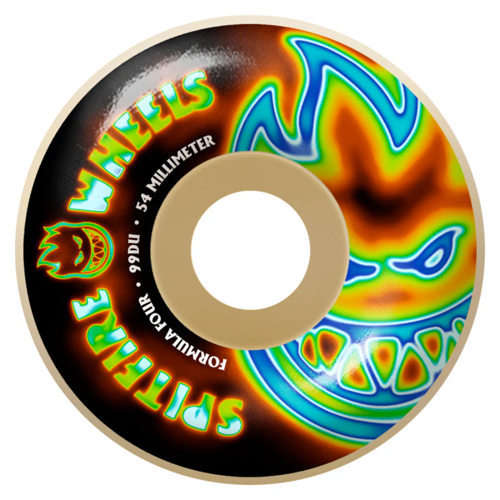 Spitfire F4 Radioactive Bighead Classic Wheels Natural 99a 54mm