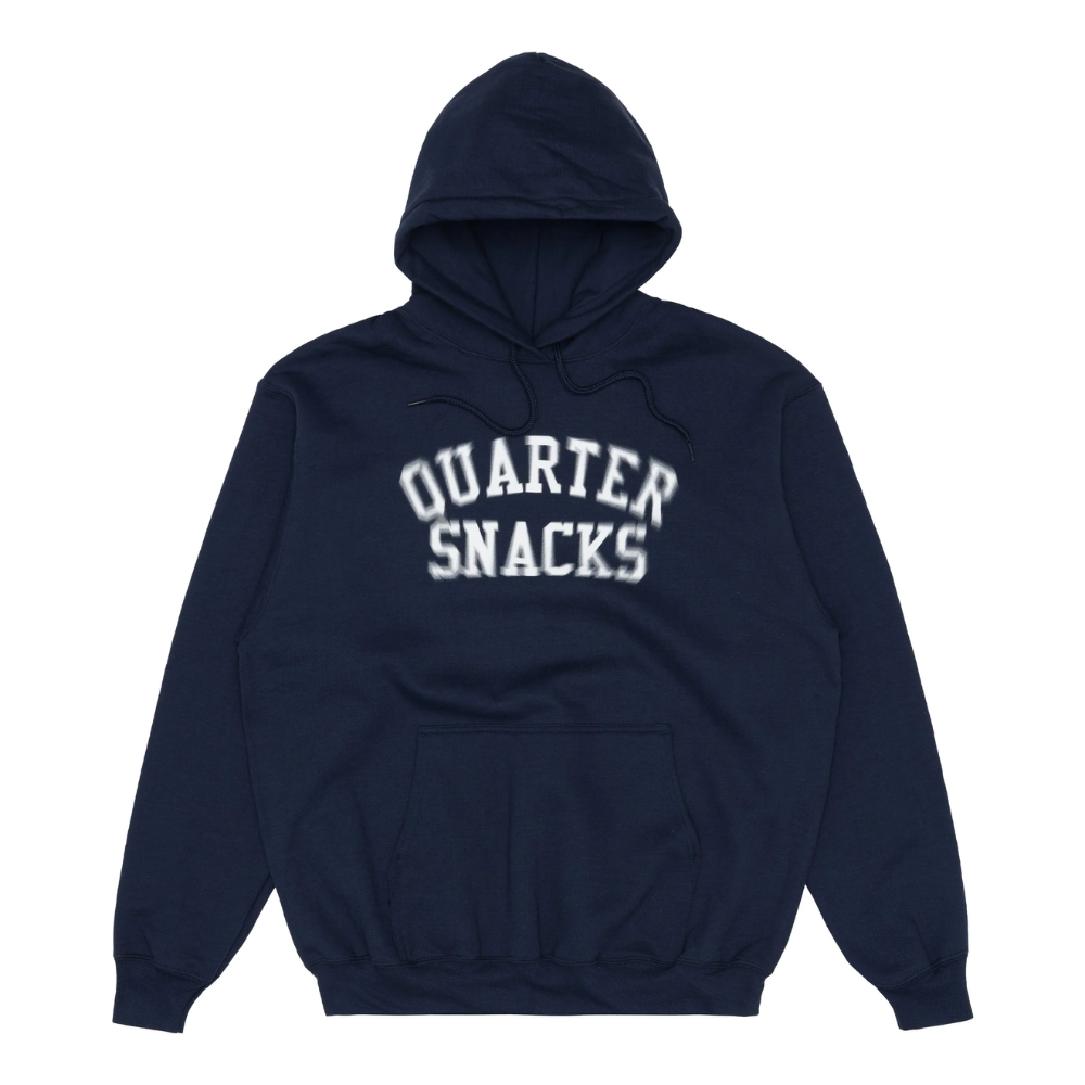 Quartersnacks Motion Arch Logo Hoody Navy