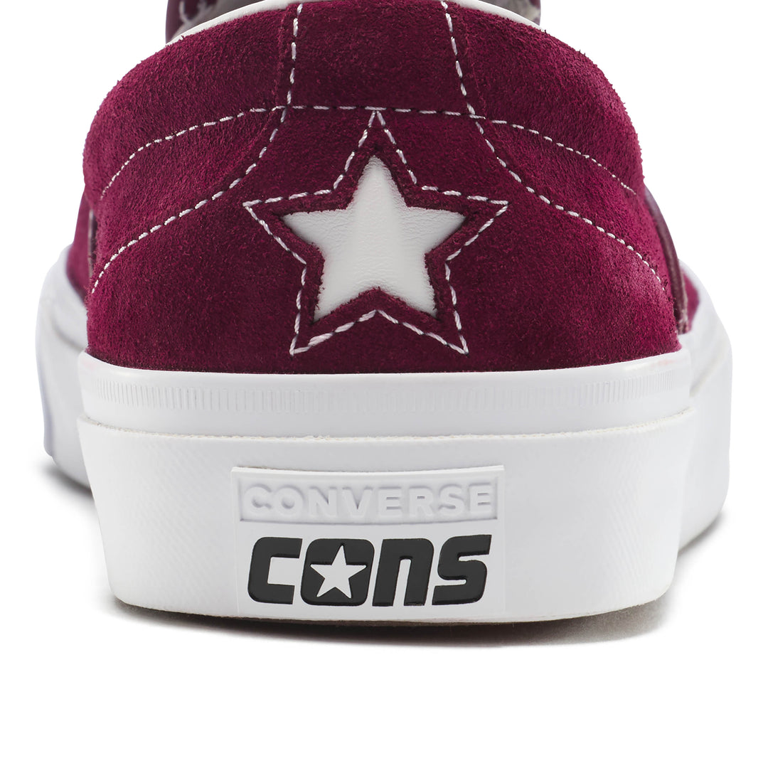 Converse CONS One Star CC Slip Pro Slip Deep Bordeaux
