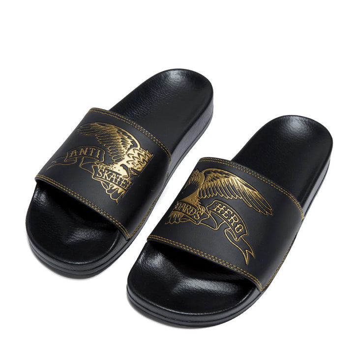 Anti-Hero Slides Basic Eagle Black/Gold