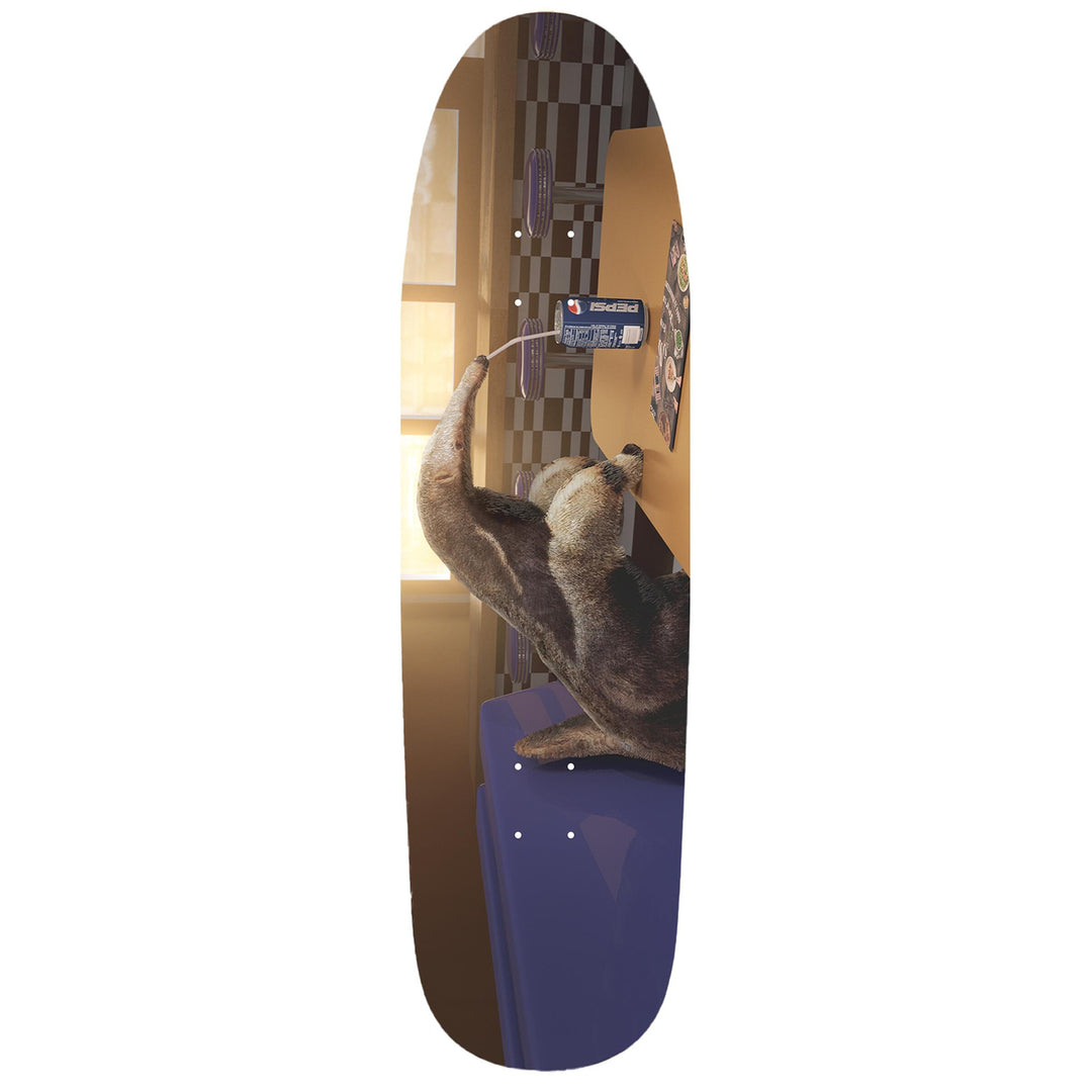 Alltimers Ant Eater Enjoying A Pepsi Cruiser Deck 9.25"