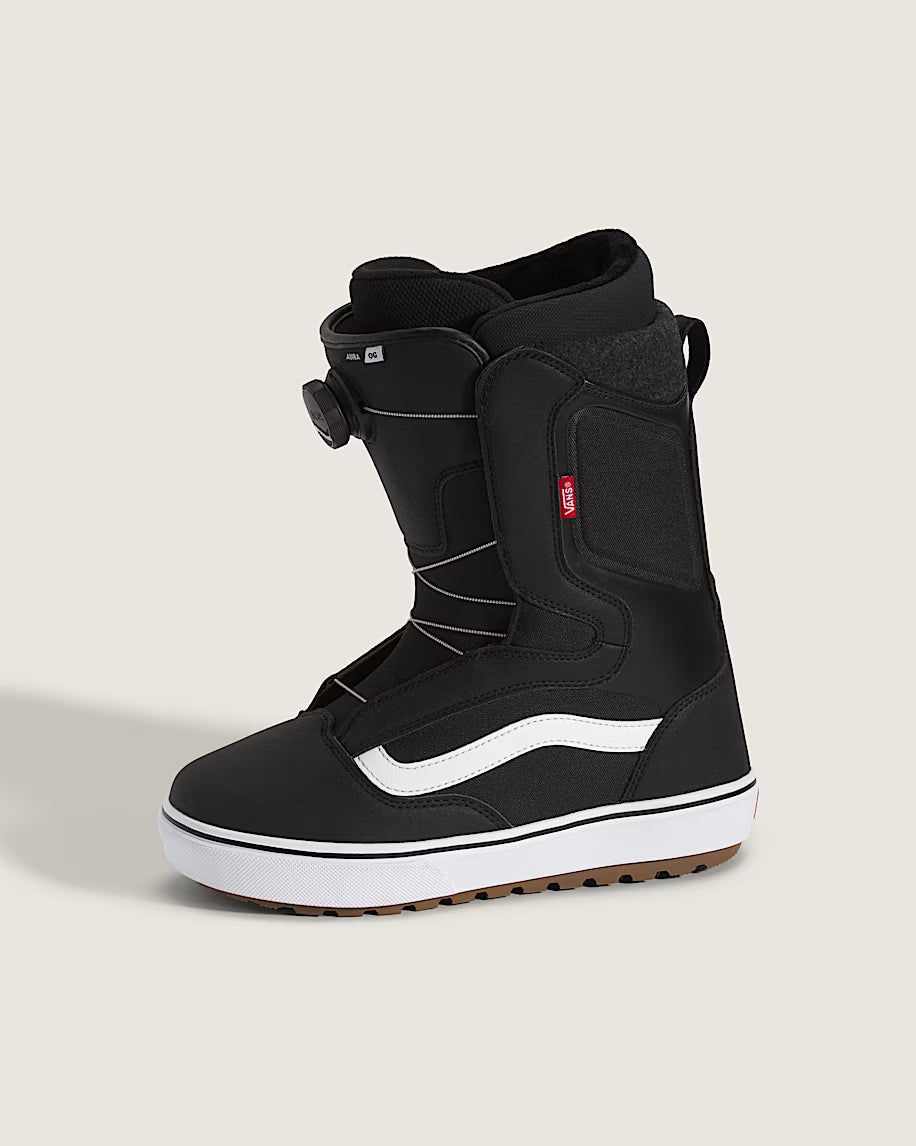 Vans Aura OG Snowboard Boots Black/White – Eastern Boarder