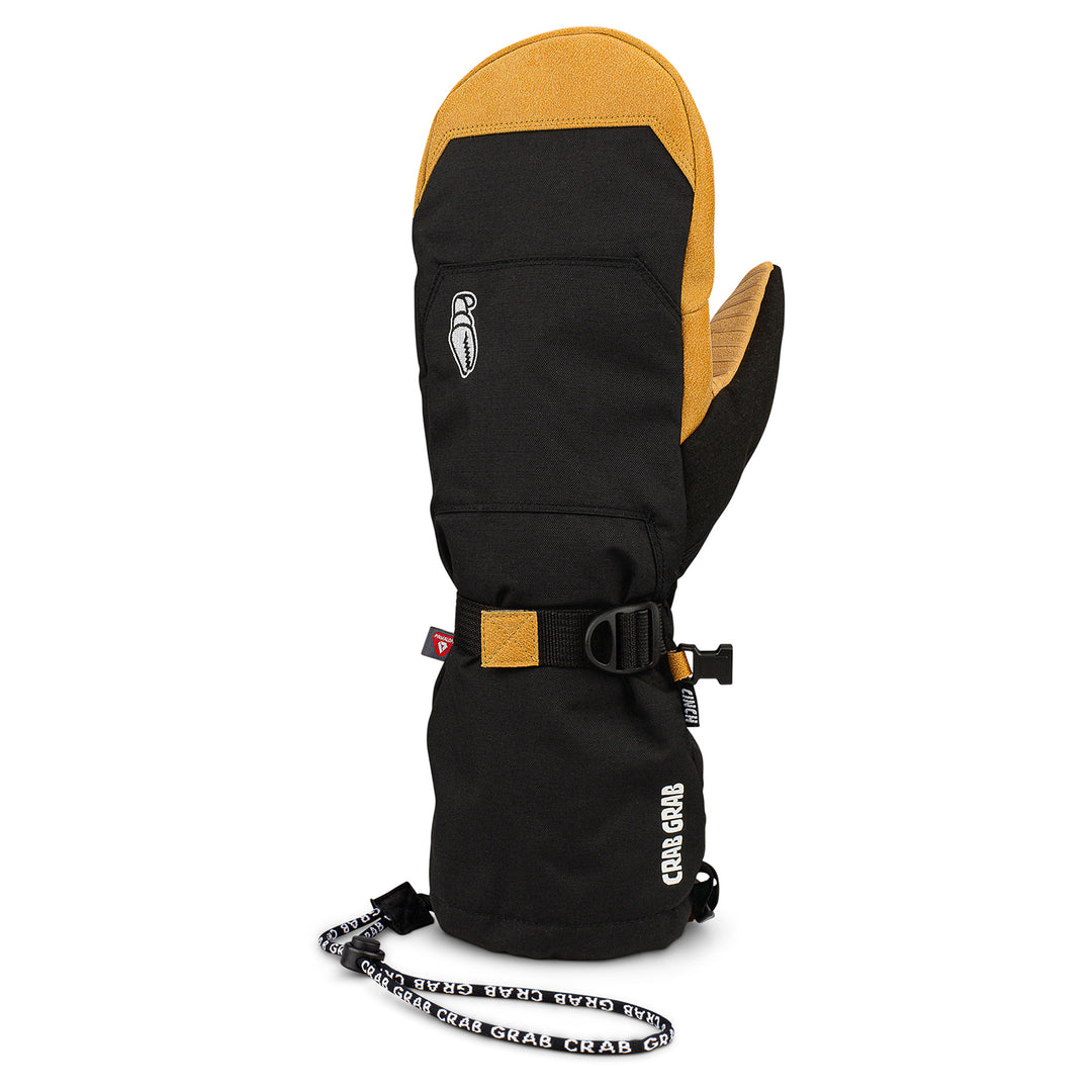 Crab Grab Cinch Mitt Black and Tan