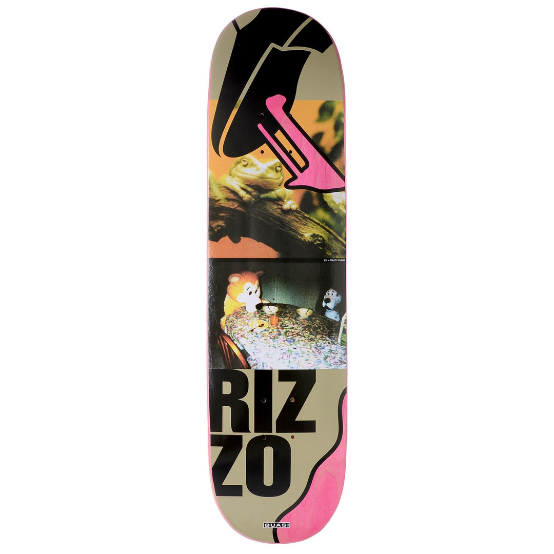 Quasi Dick Rizzo Cereal Deck Pink 8.125"