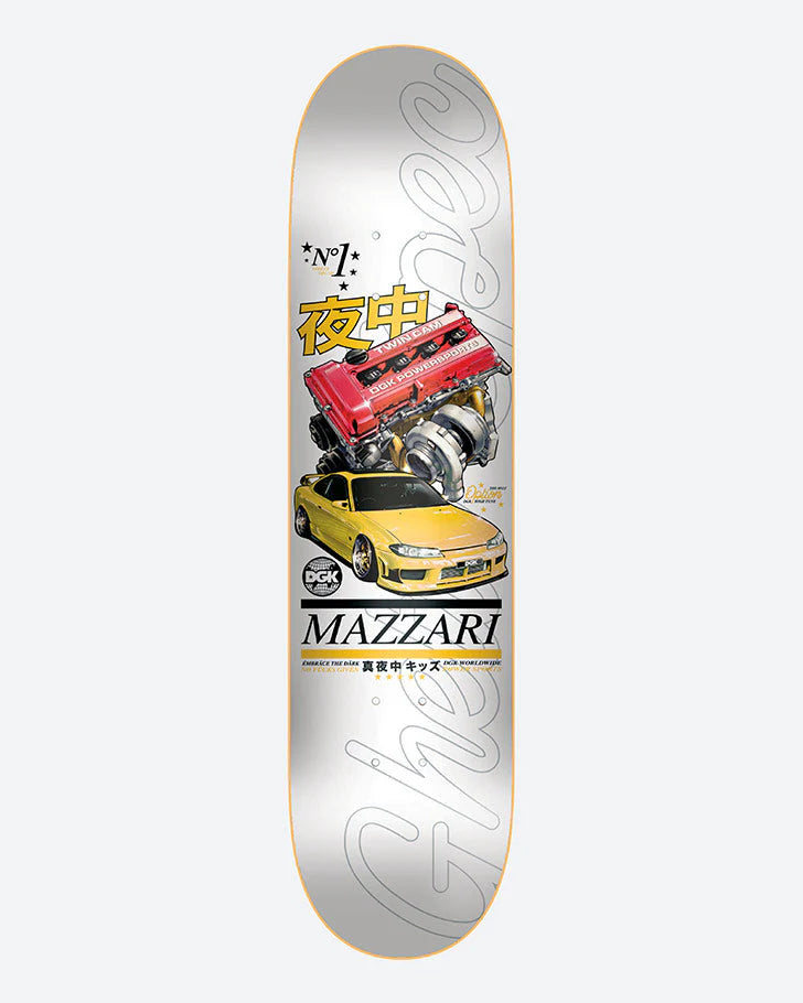 DGK Only Option Mazzari Deck Yellow 8.38"