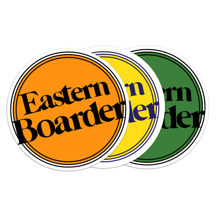 EasternBoarder BIG Dot Logo Sticker 8.5"