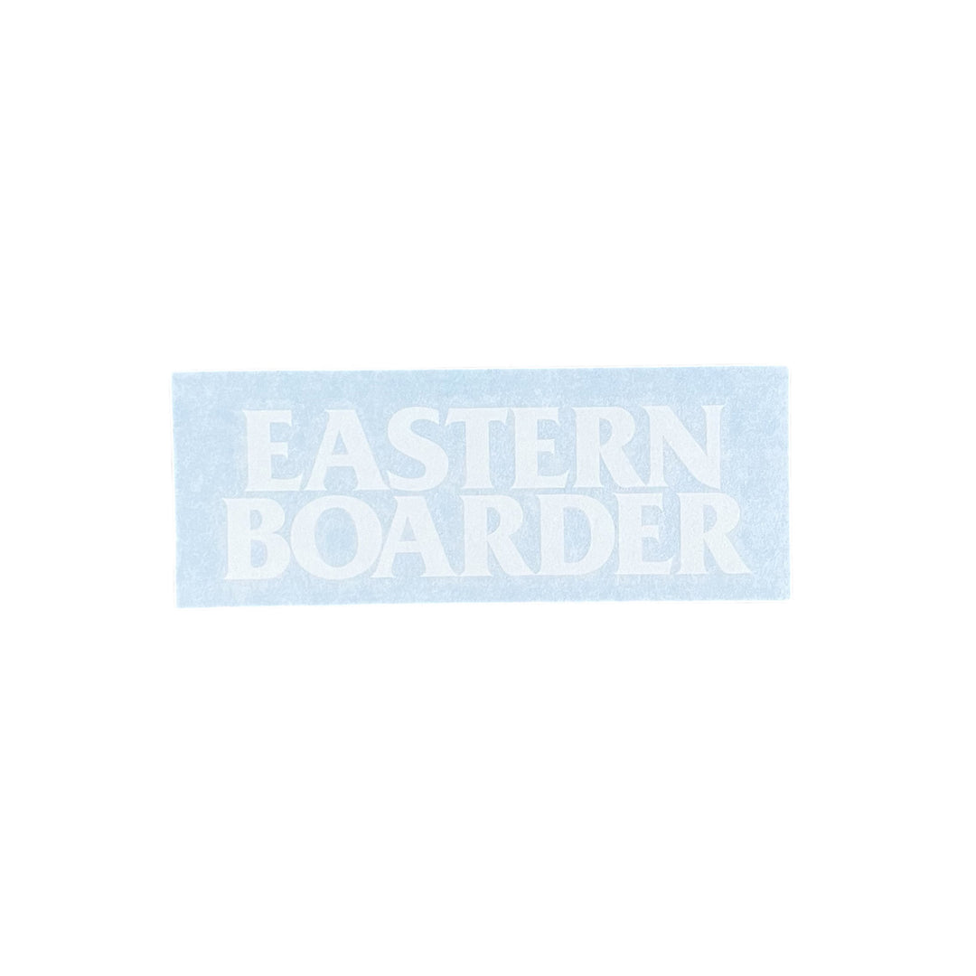 EasternBoarder Stacked (Small) Die Cut Sticker 5" Wide
