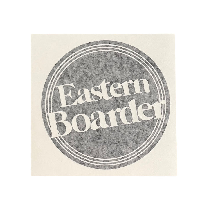 EasternBoarder Solid Dot Logo Die Cut Sticker 7" Wide