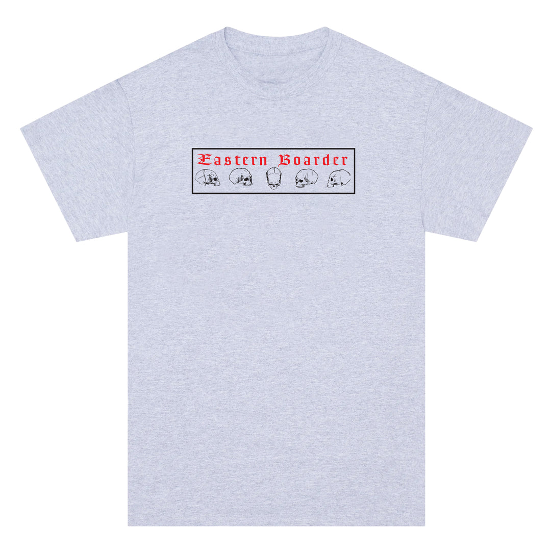 EasternBoarder 5 Skull Tee Ash