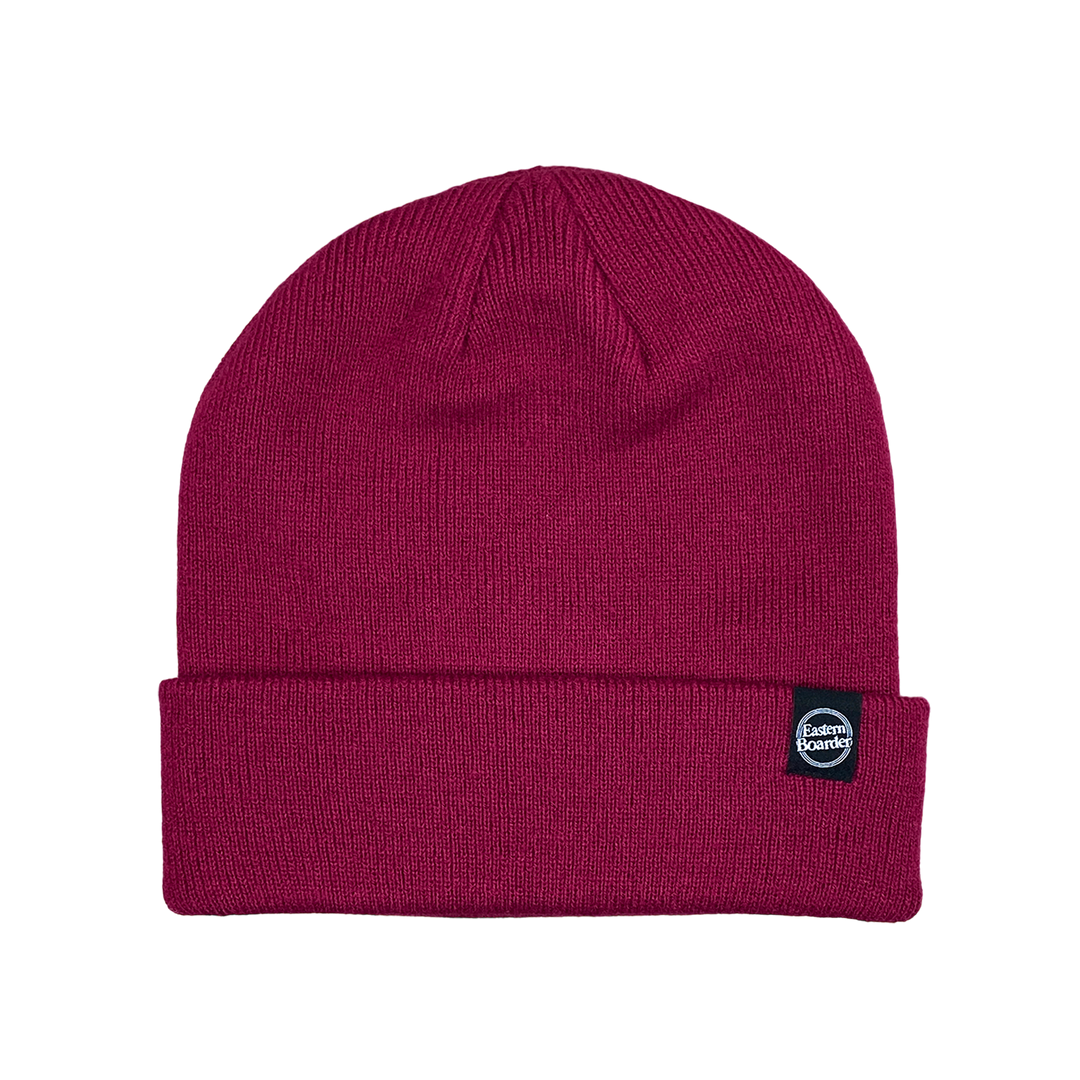 EasternBoarder Dot Logo Beanie Boysenberry