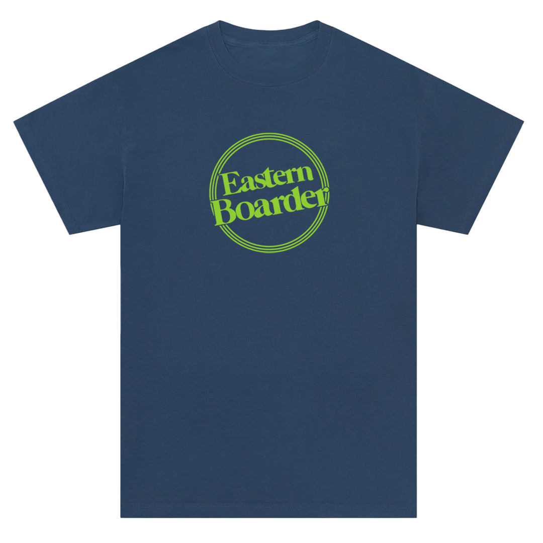 EasternBoarder Dot Logo Tee Denim