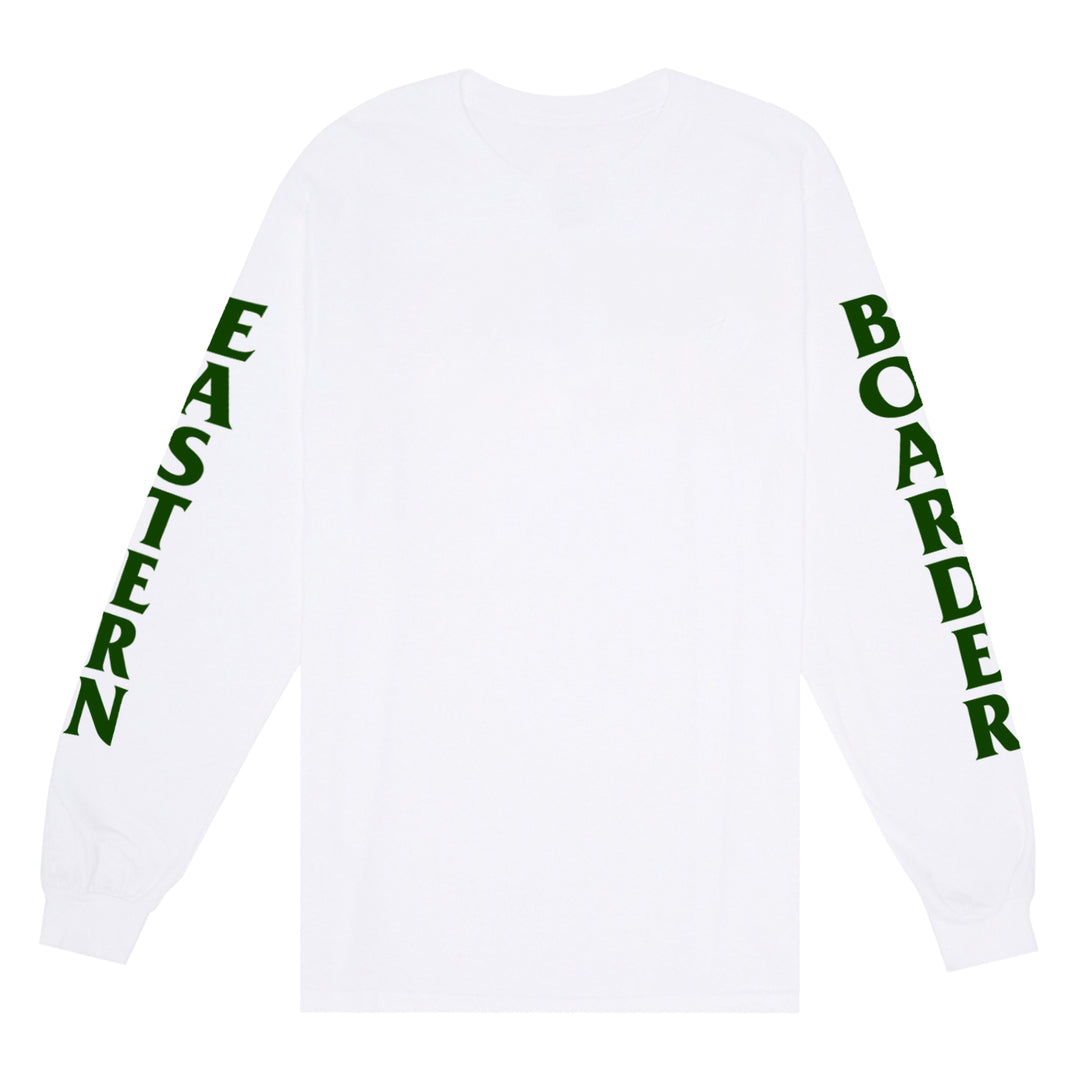 EasternBoarder Stacked Long Sleeve Tee White