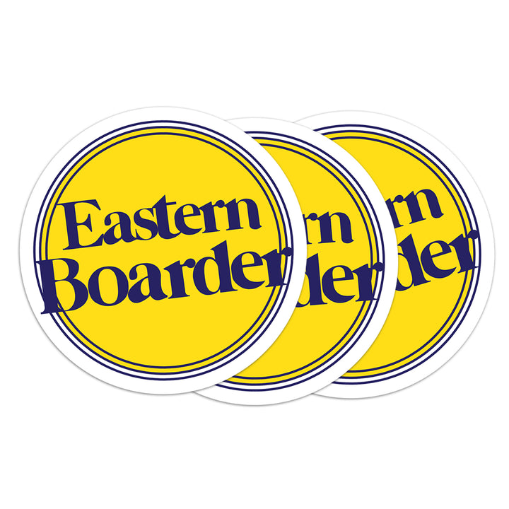 EasternBoarder BIG Dot Logo Sticker 8.5"