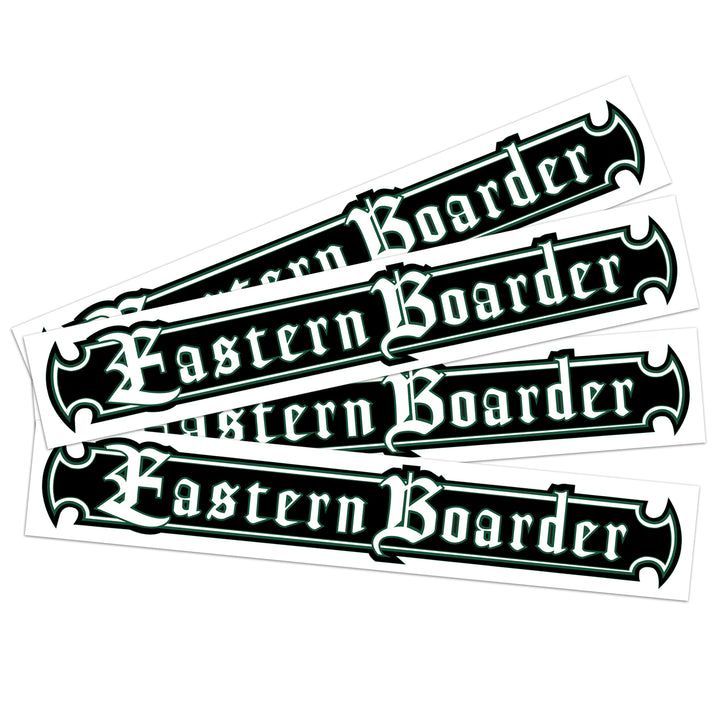 EasternBoarder Evil Strip Logo Sticker 9.75"