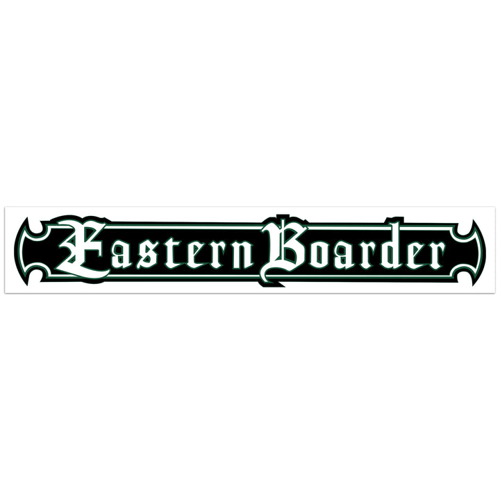 EasternBoarder Evil Strip Logo Sticker 9.75"