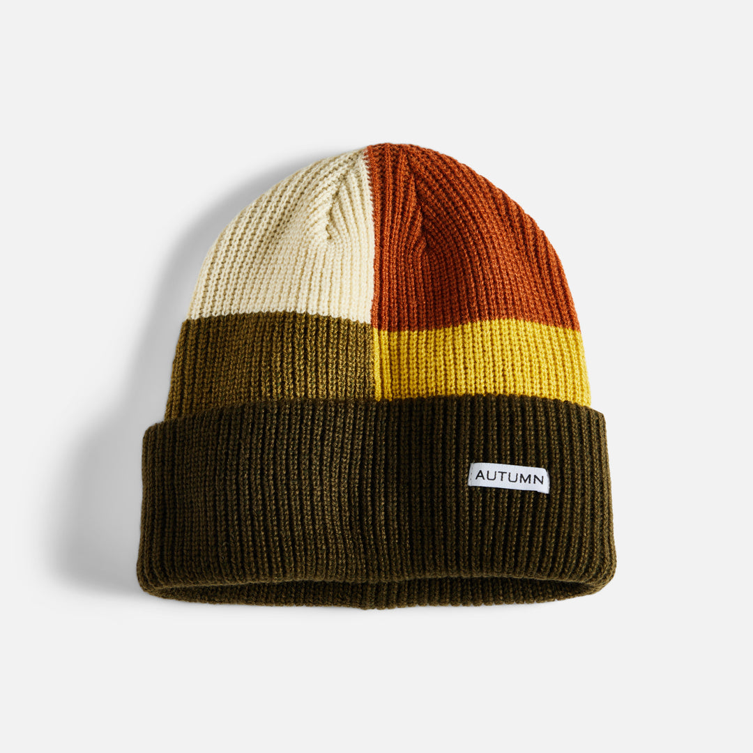 Autumn Select Patchwork Beanie Army