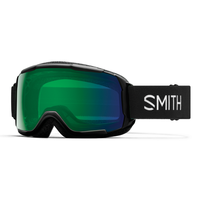 Smith Grom Black + ChromaPop Everyday Green Mirror Lens