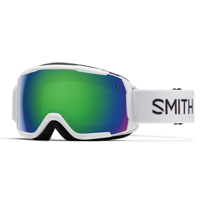Smith Grom White + Green Sol-X Mirror Lens