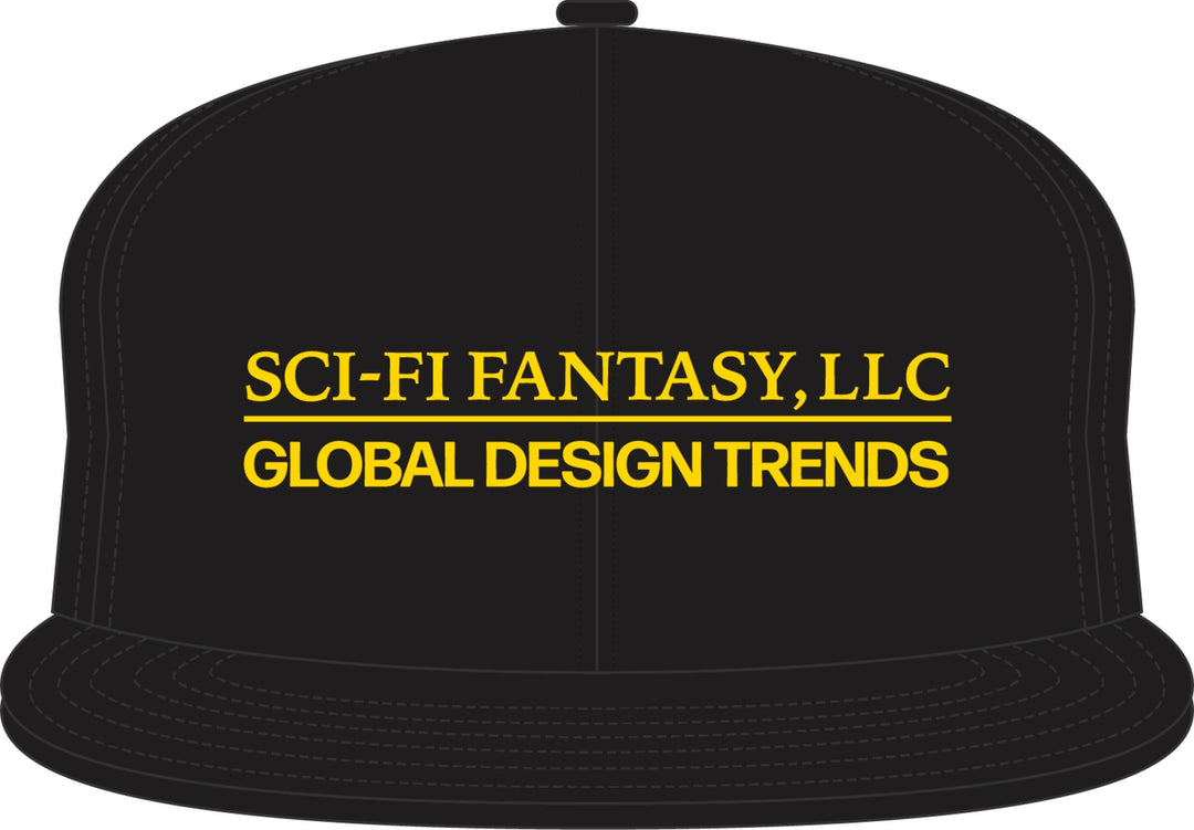 Sci-Fi Fantasy Global Trends Design Hat Black