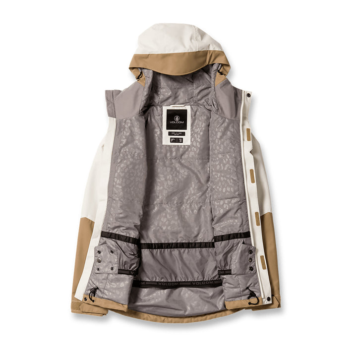Volcom Bolt Insulated Womens Jacket Dark Khaki