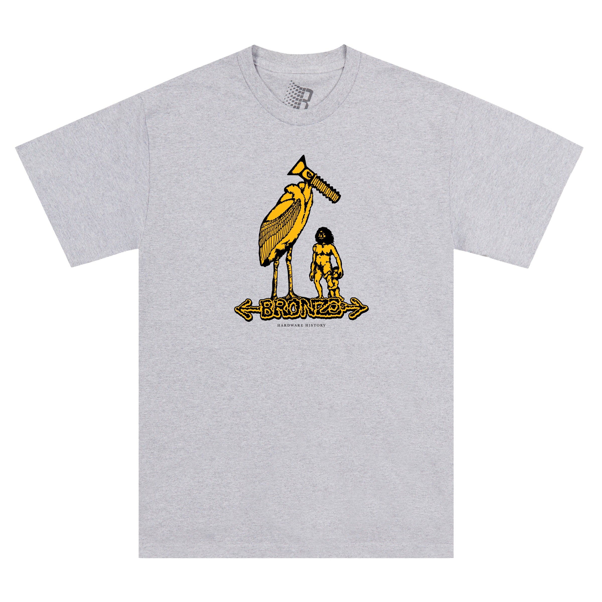 Bronze 56K Hardware History T-Shirt Heather Grey – Eastern