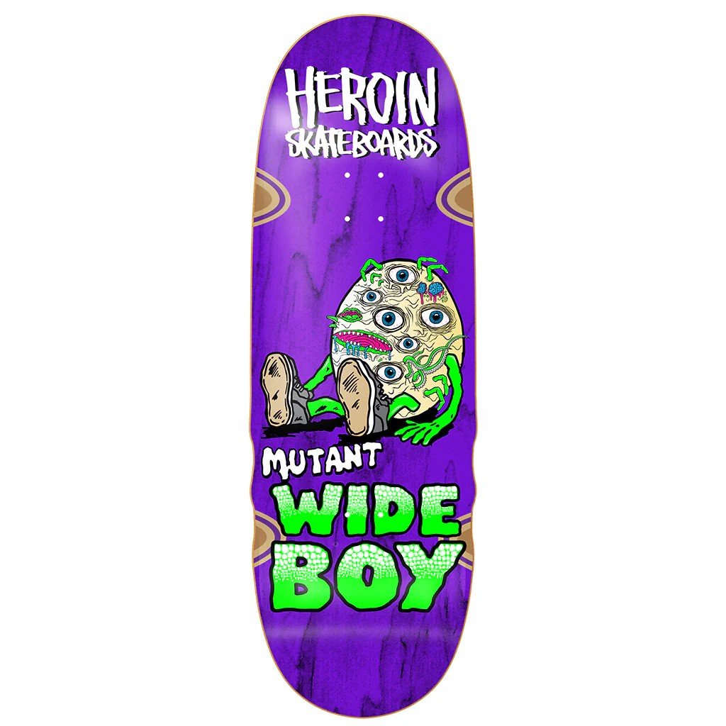 Heroin Mutant Wide Boy Deck 10.28"