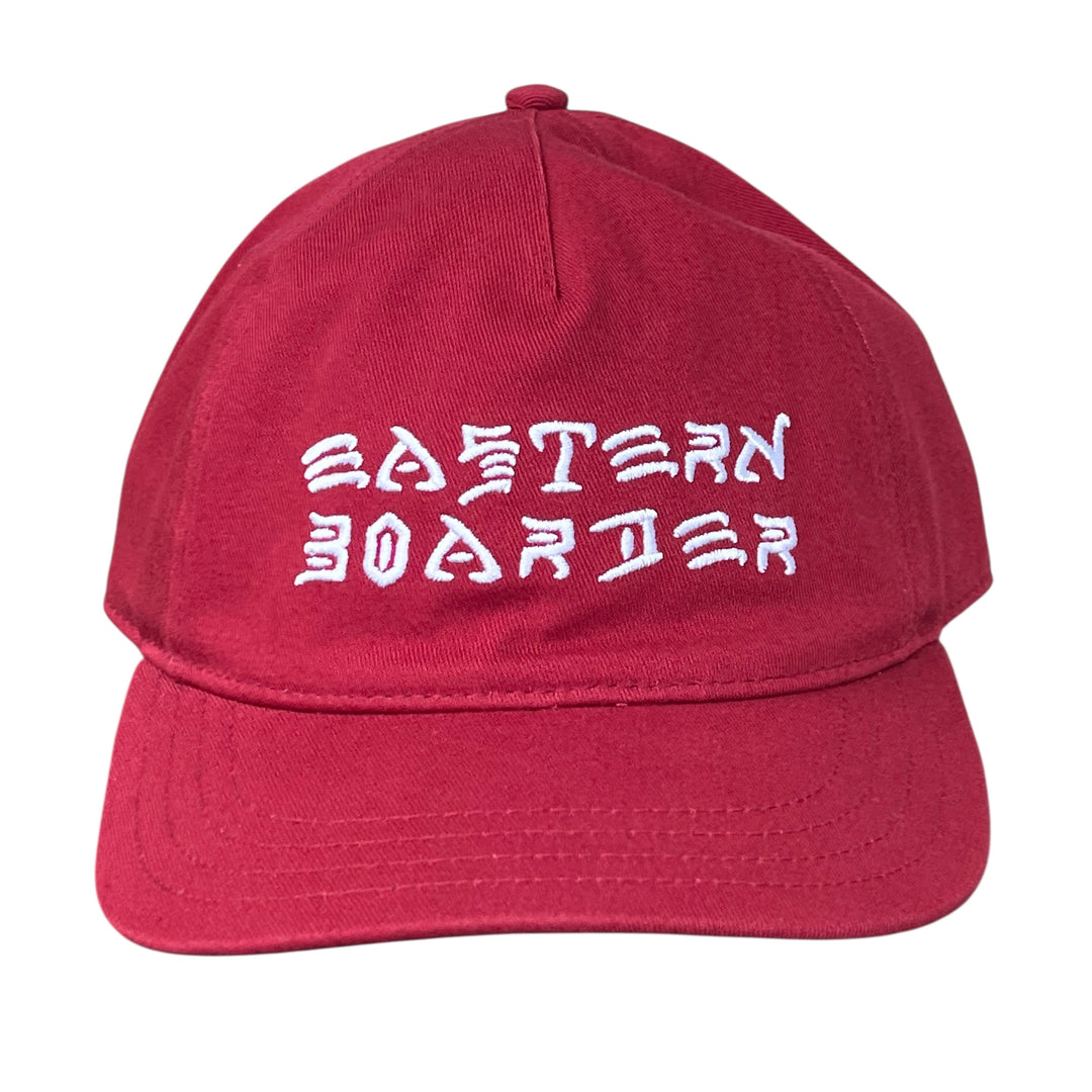 EasternBoarder Destroy Logo Hat Crimson