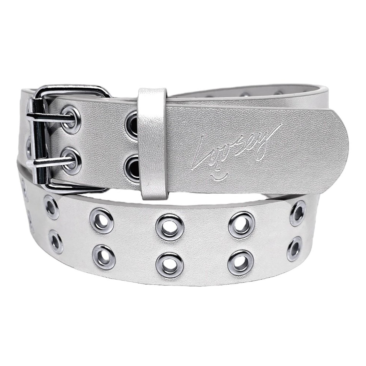 Loosey Loves You Silver Grommet Hole Belt – Eastern Boarder