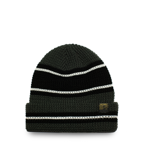 Howl Stripe Beanie Black