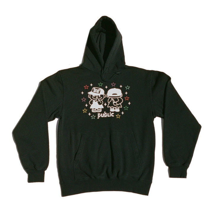 Public Sneaky Jib Hoodie Black