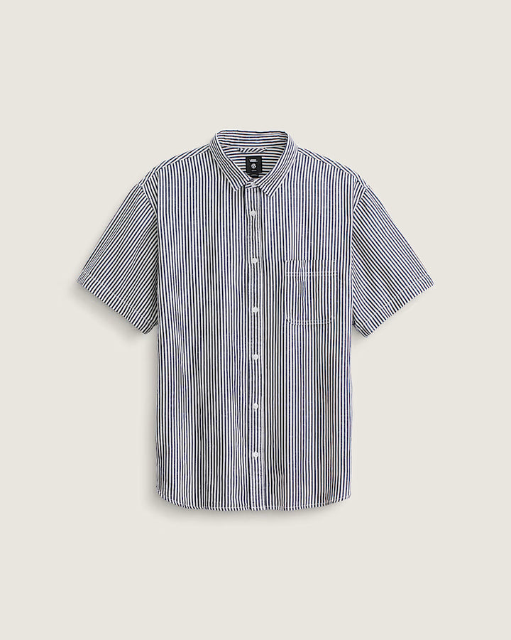 Vans Lawson Stripe Shirt Woven White/Dress Blue