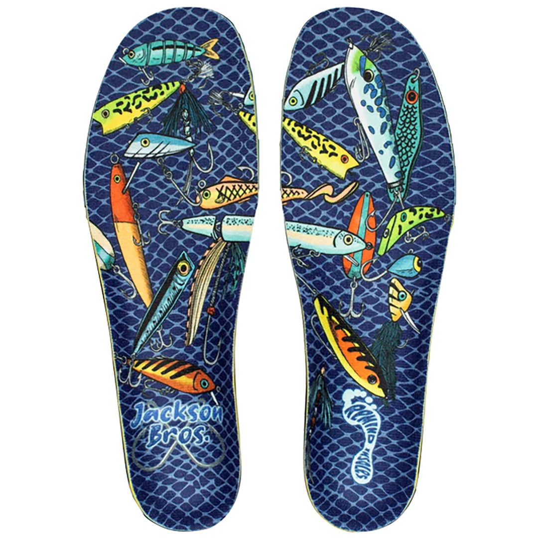 Remind Medic Impact 6mm Mid Arch Jackson Bros Fish Hook Insoles