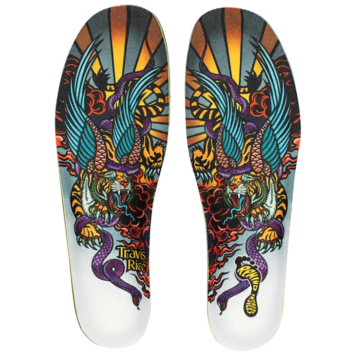 Remind Medic Impact 6mm Mid Arch Travis Rice Flyer Tiger Insoles