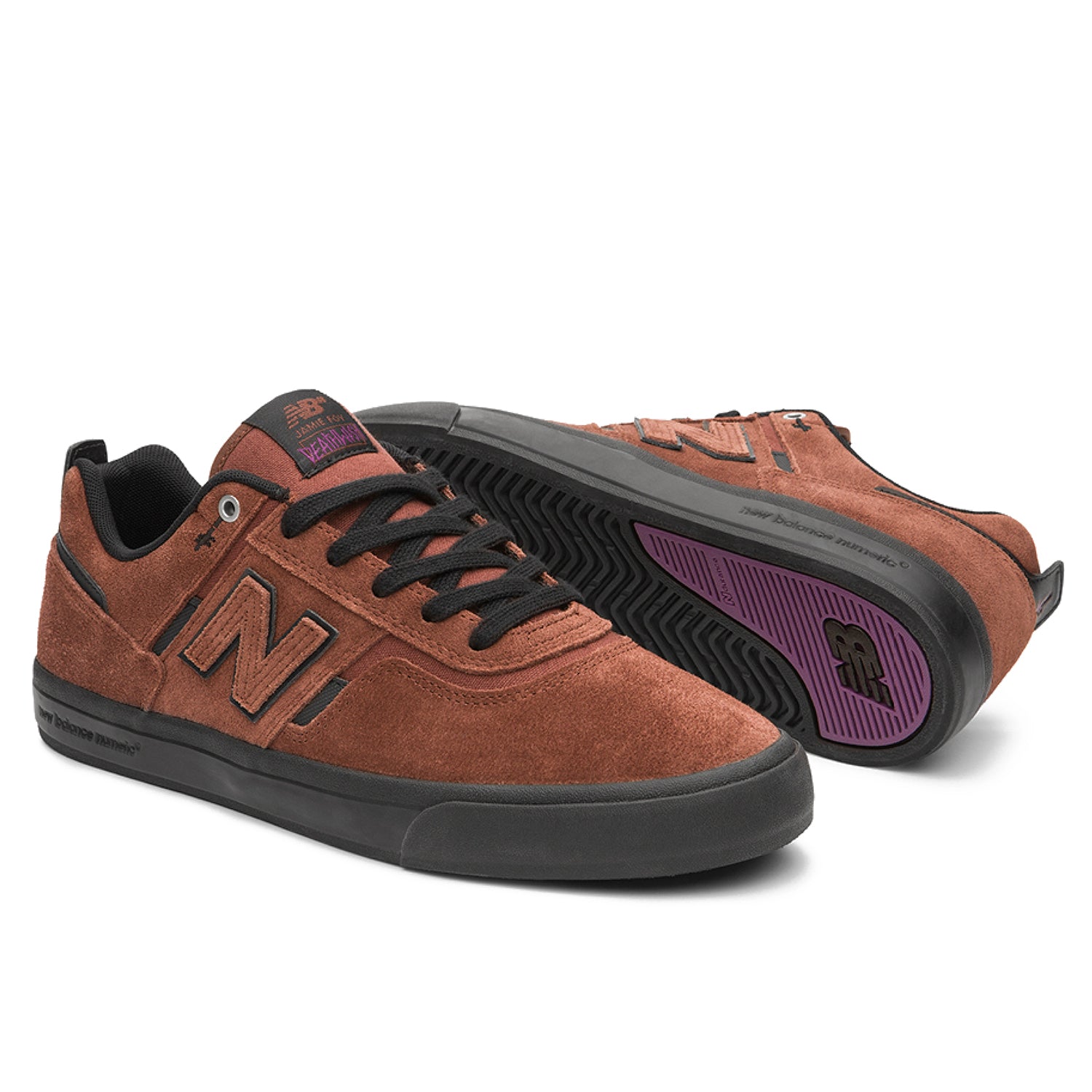 New Balance Numeric 306 Jamie Foy x Deathwish Brown Black 10