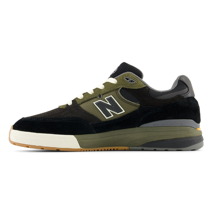 New Balance Numeric Reynolds 933 *WIDE 2E* "Black/Olive" NM933BST