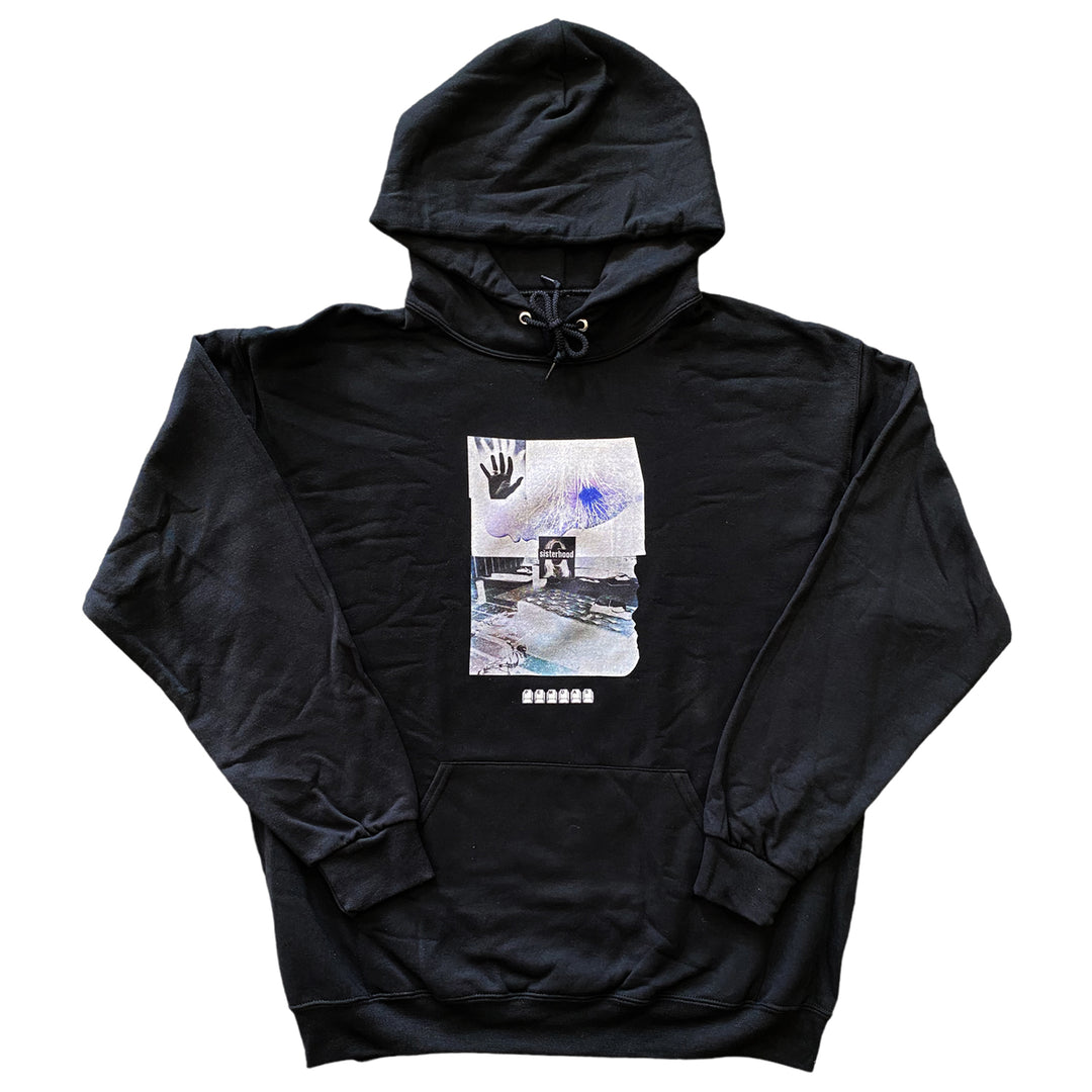 PEMDAS Collage Hoodie Black