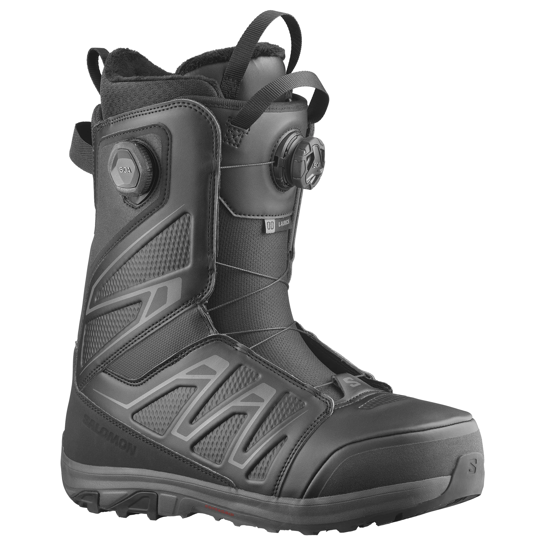 Salomon LAUNCH BOA SJ スノーボードブーツ Salomon Launch BOA SJ Snowboard Boots Black – Eastern Boarder