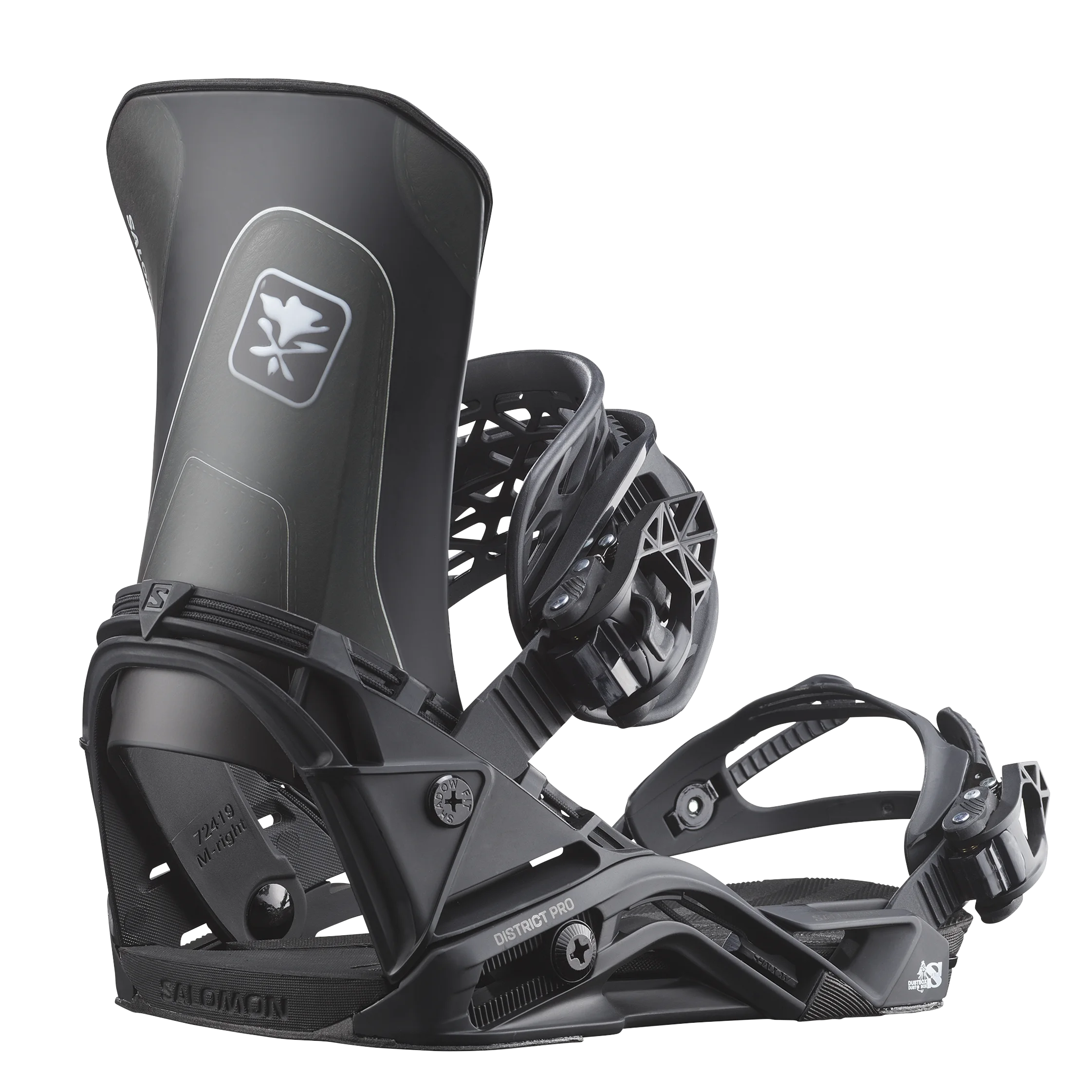 Salomon District Pro Snowboard Bindings Dustbox – Eastern Boarder