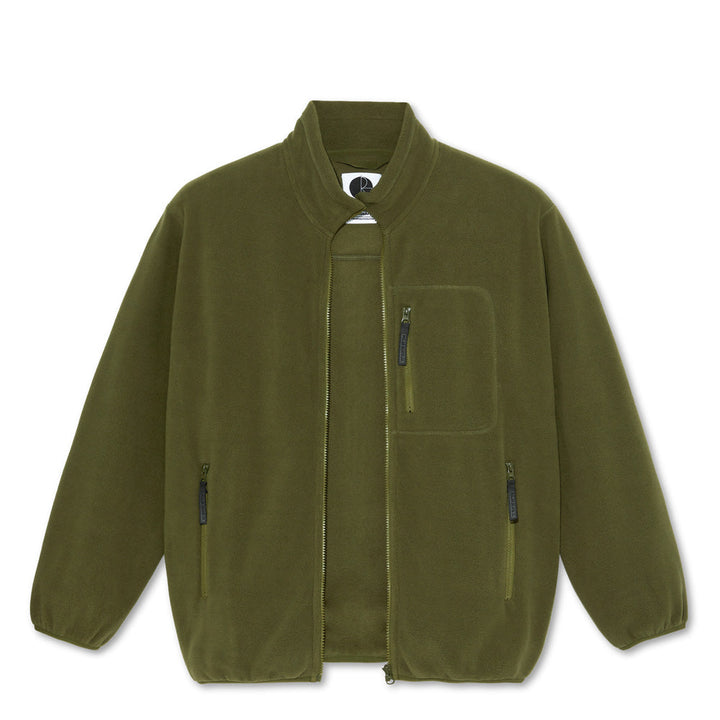 Polar Skate Co. Basic Fleece Jacket (Army Green)