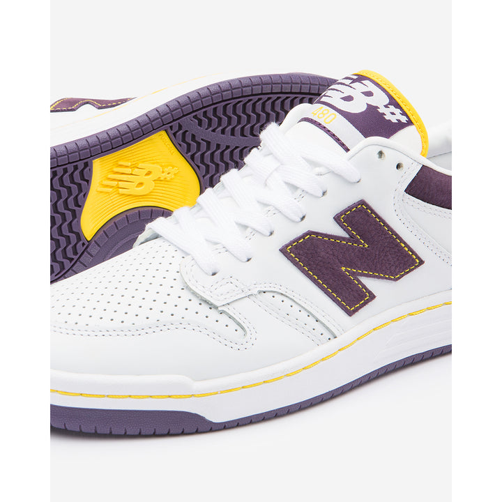 New Balance Numeric 480 PST White/Purple (Rivalry Pack)